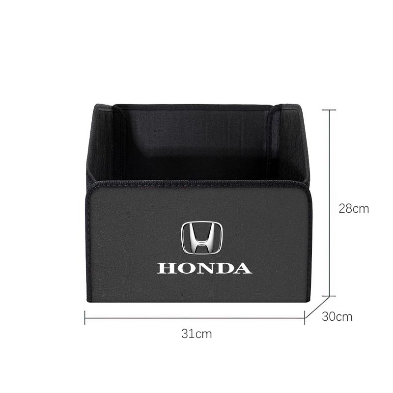 Car Boot Storage Box Large Capacity Sundries Tool Box For Honda Civic Fit Jazz Accord Pilot CRV Odyssey Passport City Shuttle
