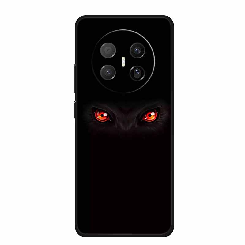 Black Silicone Case For Huawei Mate 70 Air 2025 Case Cartoon Cat Soft Back Cover For Huawei Mate 70 Air Phone Case Funda Coque