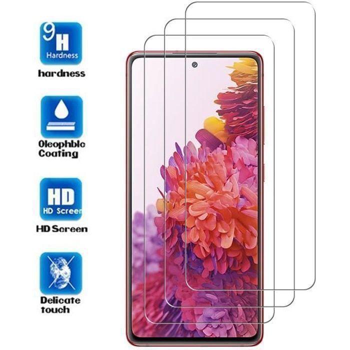 Protecteur d'écran - Samsung - Galaxy S20 FE 5G - Verre Trempé - Ultra Slim - 3 PCS