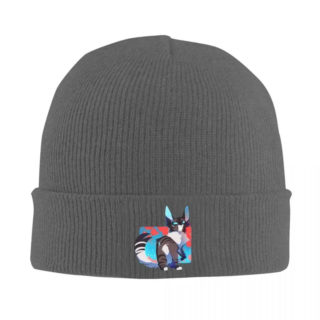 Hawkfrost Warrior Cats Warm Knitted Cap Fashion Bonnet Hat Autumn Winter Outdoor Beanies Hats for Unisex WoUnisex Adult