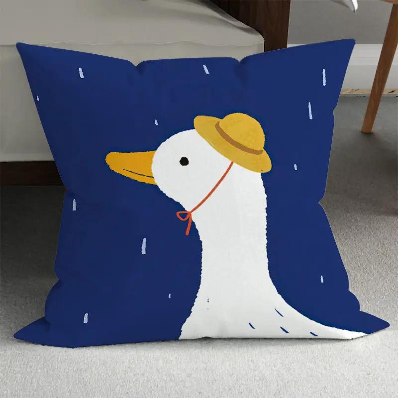 

Арабский садовый стул наволочка кровать диван декоративный милый гусь наволочка домашний декор 45x45cm