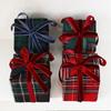 Plaid Pattern Christmas Tree Ornament Hanging Hanging Christmas Ornament  Holiday Scene Decor