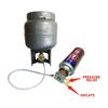 And Filling Flat Tanks Inflation Valves Gas Tanks Adapter Stove Adapter Refill Adapter Propanes Tanks Refill Converter