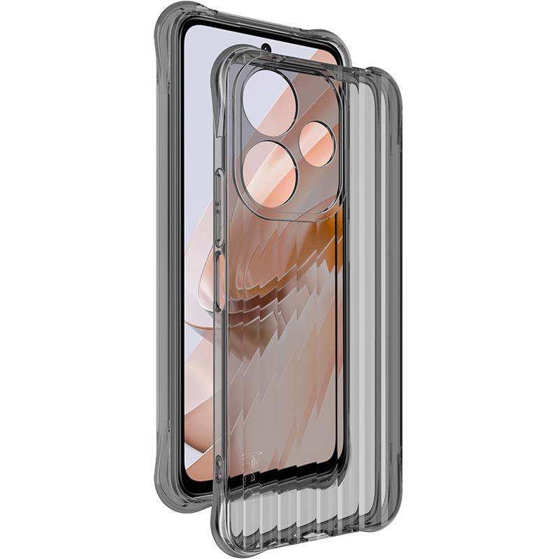 

IMAK For Xiaomi Redmi 13 5G/4G/Poco M6 4G/Redmi Note 13R 5G TPU Phone Case Corrugated Texture A