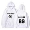 Rockband Tokio Hotel Herrhoodies Kaulitz Tryck Damhoodie Hip Hop Harajuku Pullovrar Unisex Oversized Sweatshirts Kläder