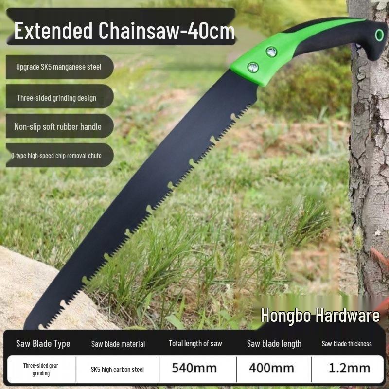 German Extra Long High Manganese Steel Hand Saw for Fast Cutting