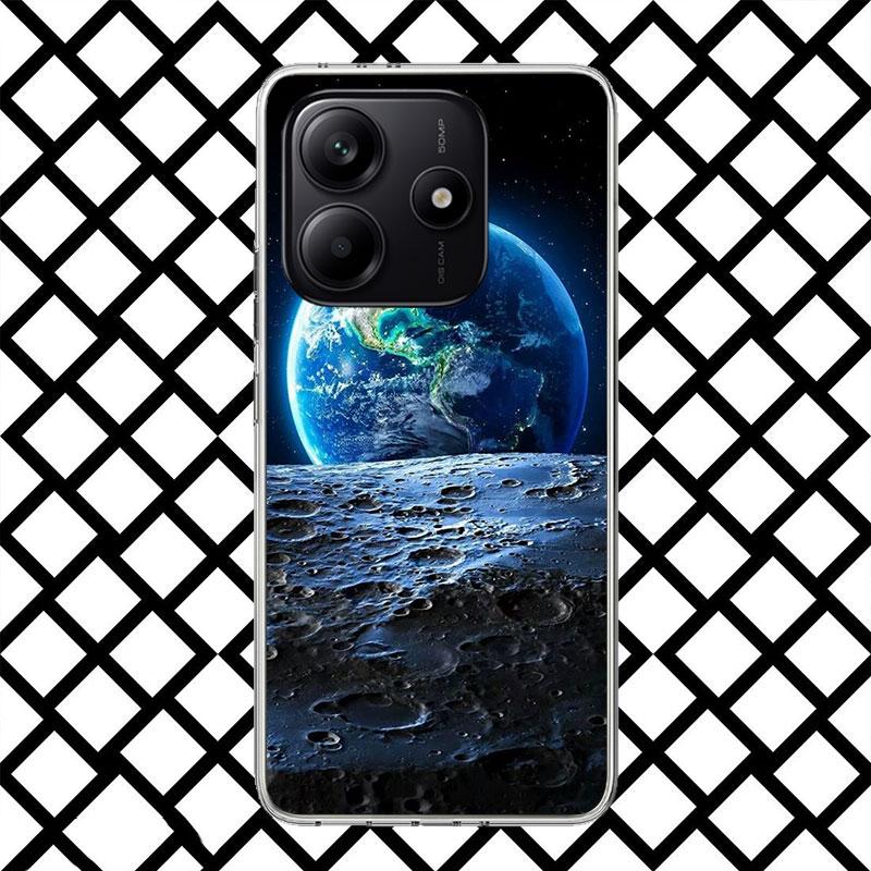 Earth Stars Space Phone Case for Xiaomi Redmi Note 15 14 14S 13 12 12S 11 Pro Plus 11E 11T 11S 10S 5G Soft Cover Fundas Redmi No