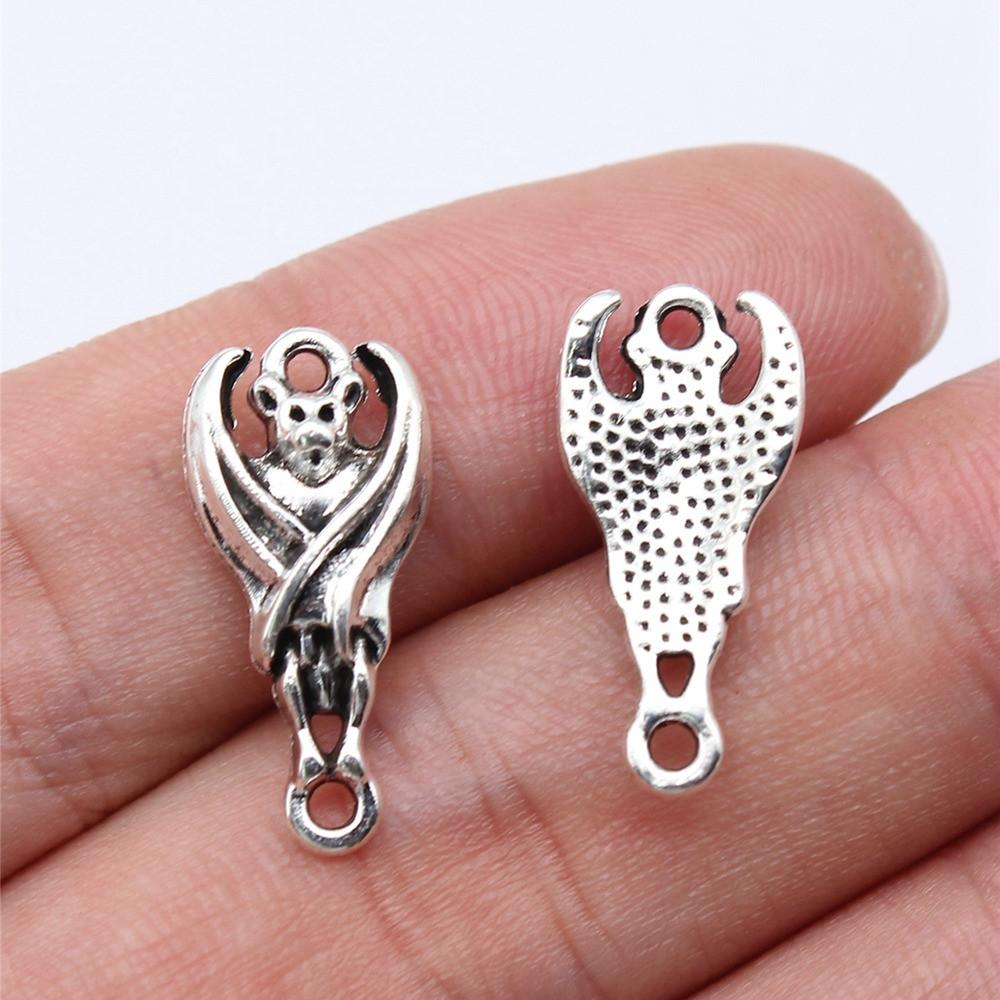 Charms Spider Halloween Bat Pendants Kids' Jewelry Materials QC119