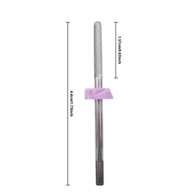 Professional Carbide Nail Drill Bits - 3/32" Fit,Smooth Round Top for Acrylic, Gel & Natural Nails - Odorless Pedicure & Manicur