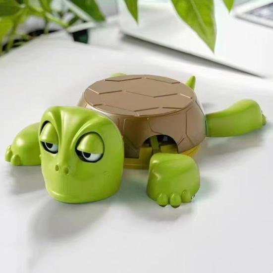 Yousheng Crushed Turtle Coaster 3D Printed Funny Expression Drink Coasters Heat-Resistant Decorative Table Mat Housewarming Gifts for Turtle Lover