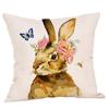 Easter Thanksgiving Harvest Festival Bunny Pillow Case European Style Pastoral Farm New Pillow Cushion