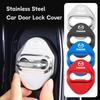 4 Piezas Acero Inoxidable Cubierta de Cerradura de Puerta de Coche Pegatinas Accesorios Para Mazda 2 3 6 5 Atenza CX3 CX5 MX5 CX7 Axela CX30 CX90 CX60