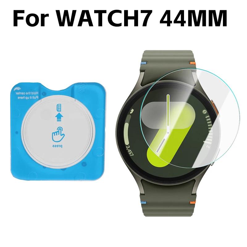 Tvrzené sklo pro Samsung Galaxy Watch 8 7 6 5 4 Nástroj pro snadnou instalaci jedním kliknutím Ochranná fólie na displej pro Samsung Watch 8 Classic 40mm 44mm Příslušenství