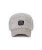Bajal Va Square Studded Fleece Camp Cap Grey