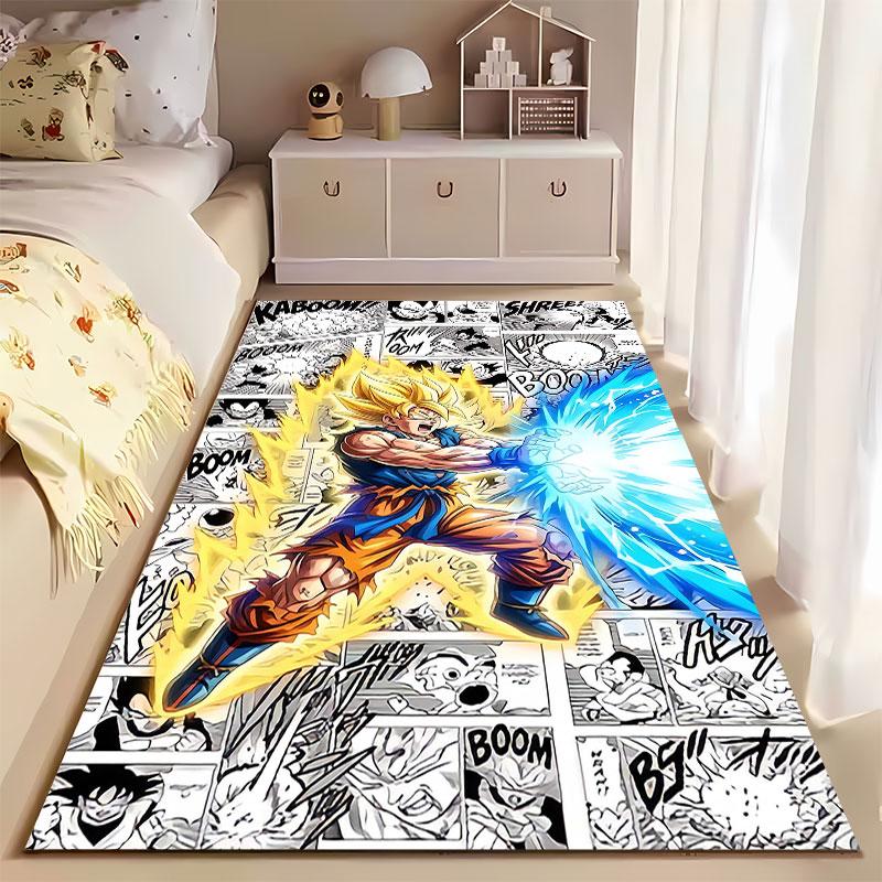 Super Saiyan Goku Energy Blast Suitable As a Non-slip Mat for the Living Room or Bedroom Sofa