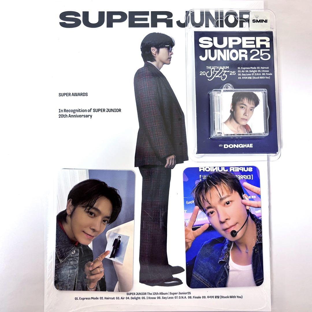 

[USED] Bonus SUPER JUNIOR25 Photobook + SMini Donghae
