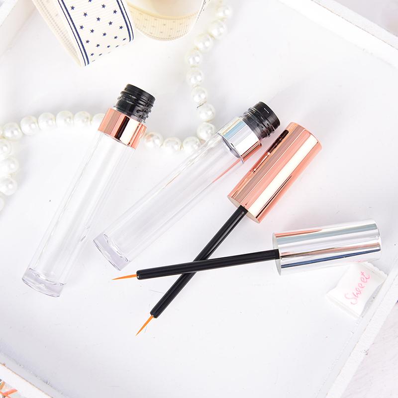 1Pcs 6ML DIY Transparent Empty Mascara Tube Mascara Bottles Eyelashes Eyeliner Vials Eyelash Eyeliner Wands Funnels 2 Colors