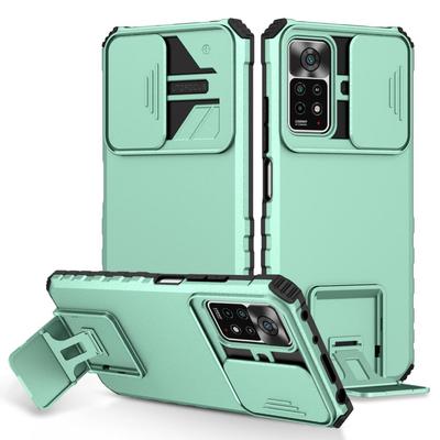 For Xiaomi Redmi Note 11 Pro 5G Case Slide Camera Armor Phone Cases For Redmy Note 11S 11Pro Note11 4G Kickstand Back Cover