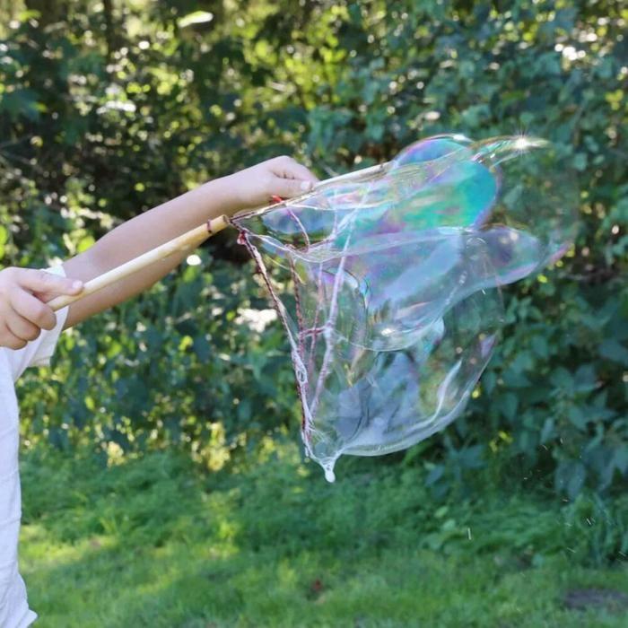 Bulles géantes toiles d'araignées