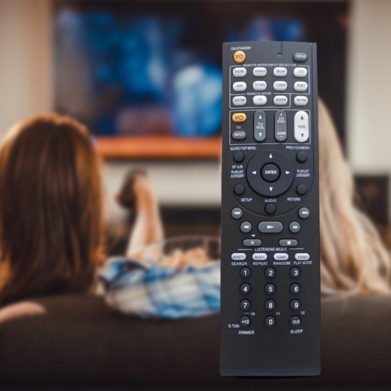 Quality Replacement Remote Compatible for TXSR308 HTS3400 HTRC230 AVX290 Video Systems Controller Easy Setup and Operation