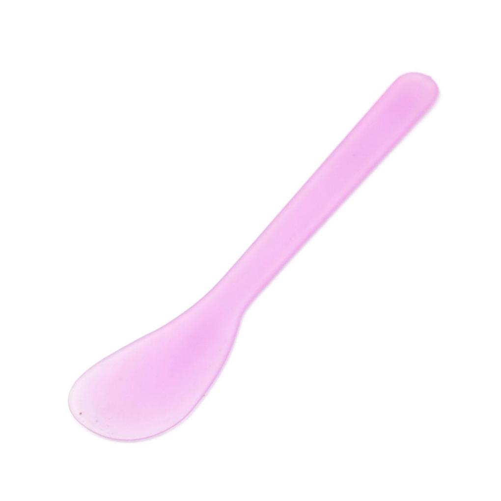 Cosmetic Masks Spoon No Burr Frosted Tip Spatula Plastic Makeup Tools Lightweight Facial Cream Stick for DIY Mixing Beauty