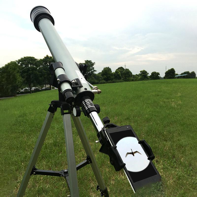Monocular Spotting Scope Telescope Universal Mobile Phone Mount Clip Adapter