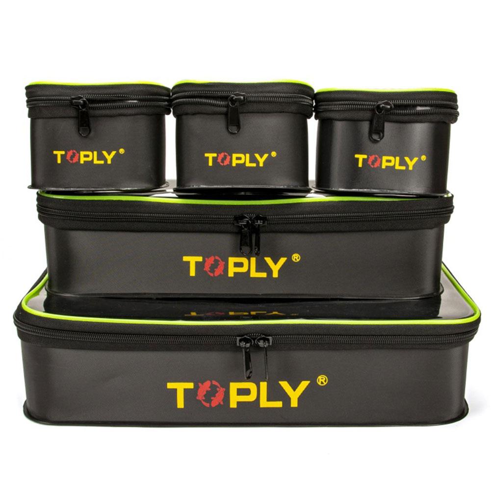 Portable Fishing Bag EVA Waterproof Fishing Accessories Bag Fishing Gear Bag Fishing Gifts for Men чёрный