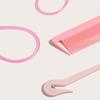 4Pcs/Set Pin Tail Braiding Comb with Remover Ponytail Loop Tools Elastic Professional Hair Looping Tools Hair Styling Tool