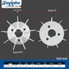 High-Temperature Resistant Y3/YX3 Plastic Cooling Fan Blade 0.55-160KW Energy Saving, New YE3.