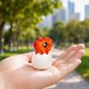 Dinosaur Egg Fidget Clicker, 3D Printed Cute Dinosaur Clicker, Keyboard Fidget Toy, Stress Relief Toy for Office Desk Students