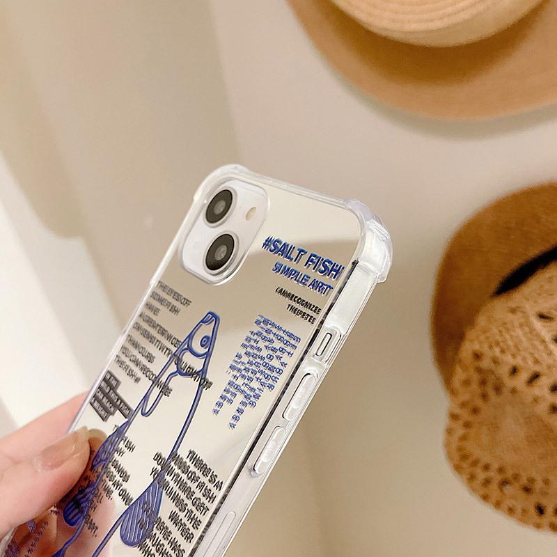 Zhitai iPhone 14Pro, 13Pro Max, 16, Xiaomi 14, and P60 Cartoon Mirror Case