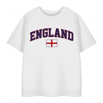 Show Me The Merch Childrens/Kids England Flag T-Shirt