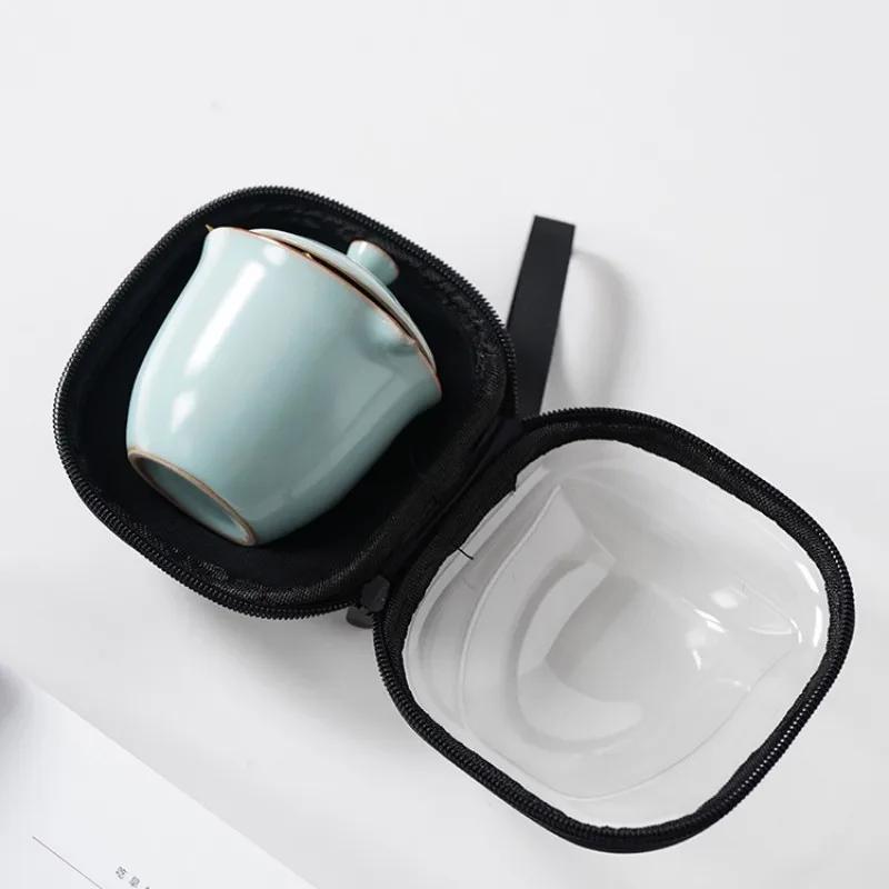 Travel Tea Set Portable Outdoor Camping Tea-making Tool Single Kung Fu Teaware Sets The Best Gift for Tea Culture Lovers
