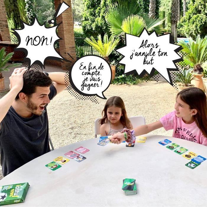 Jeu de cartes - LASTUF - Football - Règles simples - 2 joueurs ou plus - Multicolore