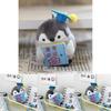 Cute Scholar Penguin Plush Inspiring Graduation Gift For Boys And Girls Pp Cotton Filled