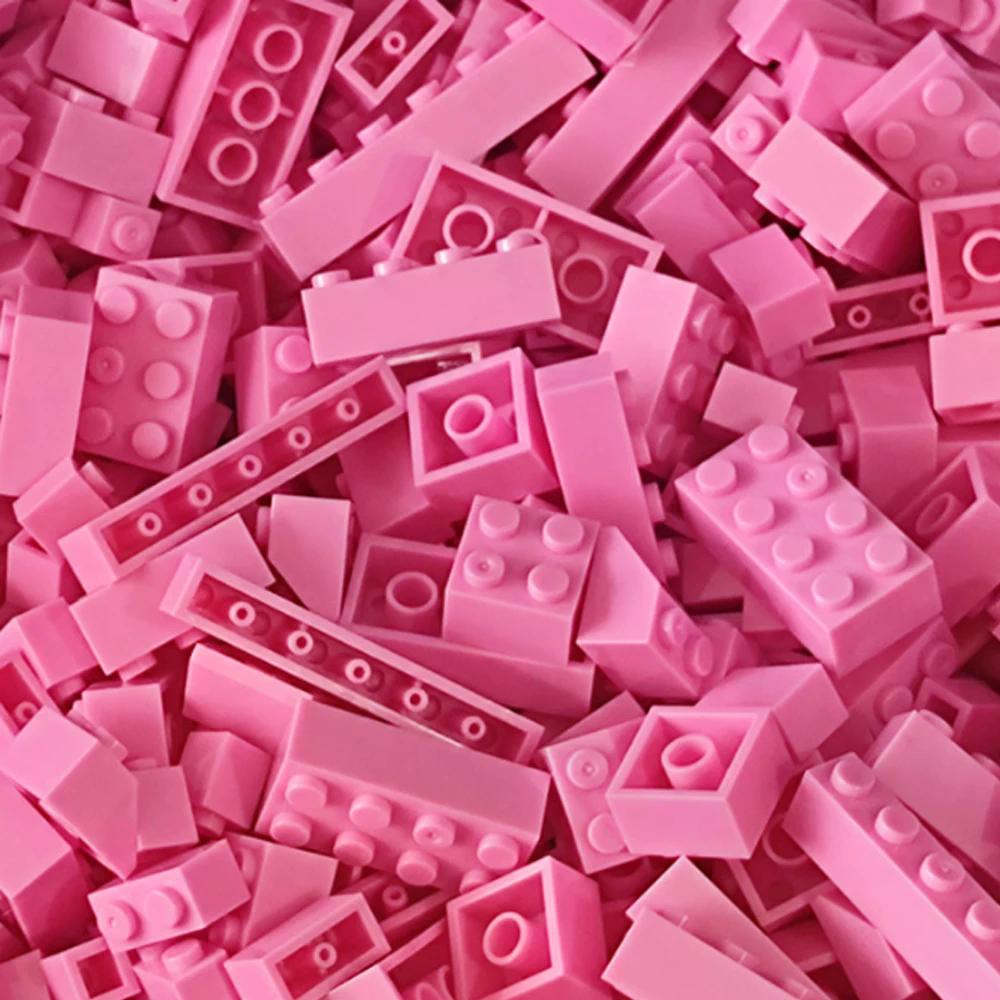 125g/250g DIY Bausteine Großpackung Bunte Klassische Steine Kreative Stadtmontage Lernspielzeug für Kinder