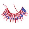 USA Stars & Stripes Cotton Triangle Flag - 3m, 5m, 10m Outdoor Tent & Camping Decor