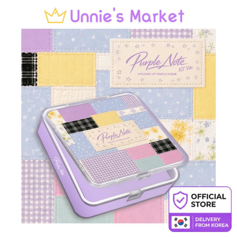 [Pre-order] HYOJUNG (OH MY GIRL) [Purple Note] 1st Single Album + Free Gift 1EA