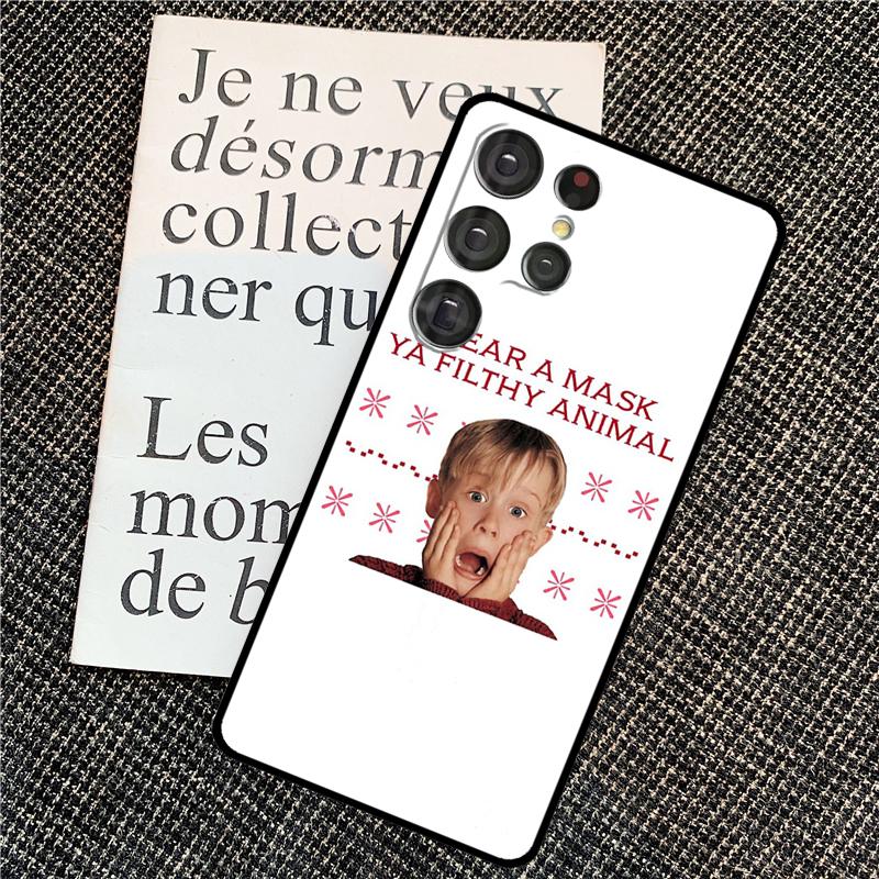 Home Alone Case For Samsung Galaxy S24 S25 Ultra S20 S21 S22 S23 Ultra S9 S10 Plus S25 FE Back Cover
