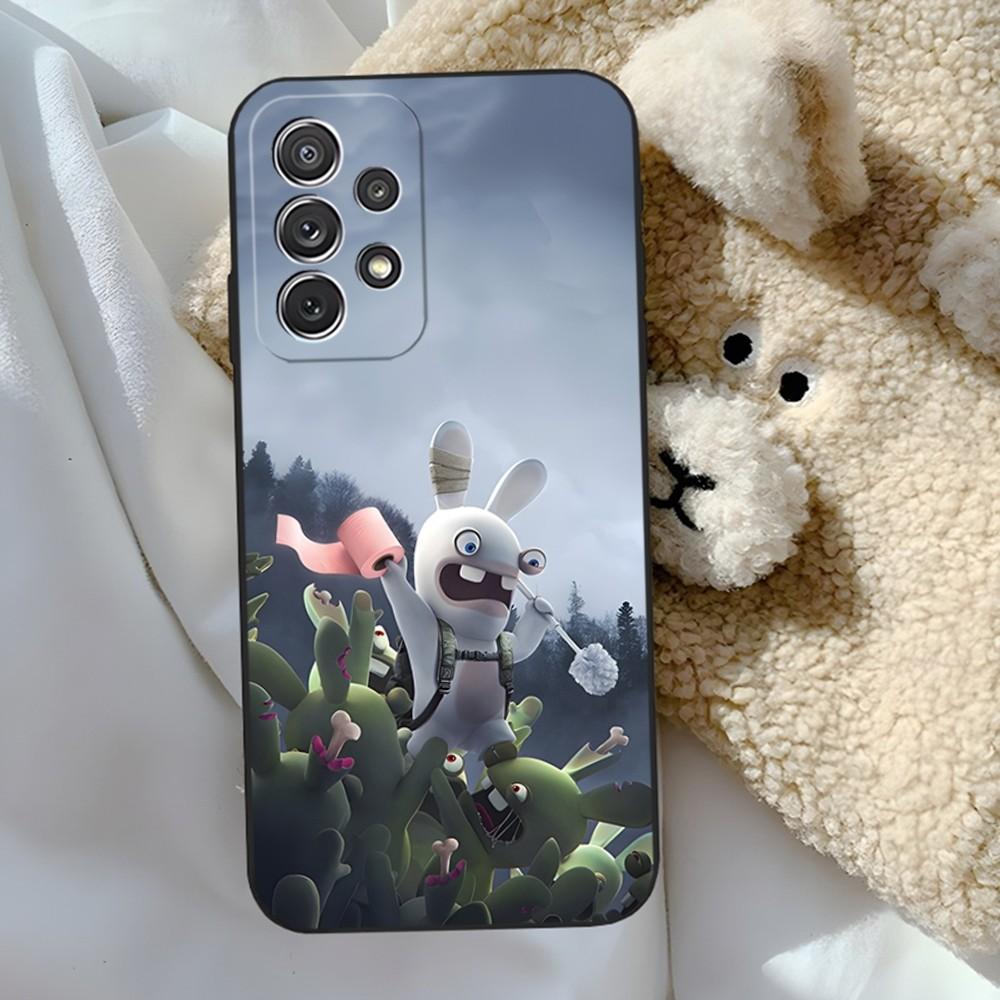 Raving Rabbids Phone Case for Sumsung Galaxy S24 S23 S22 S21 S20 A24 A34 A54 A53 N20 M54 Fe Plus Ultra Cover