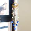 Boho Style Crystal Suncatcher, Hanging Sun Catcher for Windows, Healing Crystal Decor for Home, Crystals Prism Rainbow Maker for Indoor Outdoor