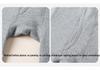 Men's 100% Cotton High-Neck Knit Thermal Set: Antibacterial Top & Bottoms, Plus Sizes