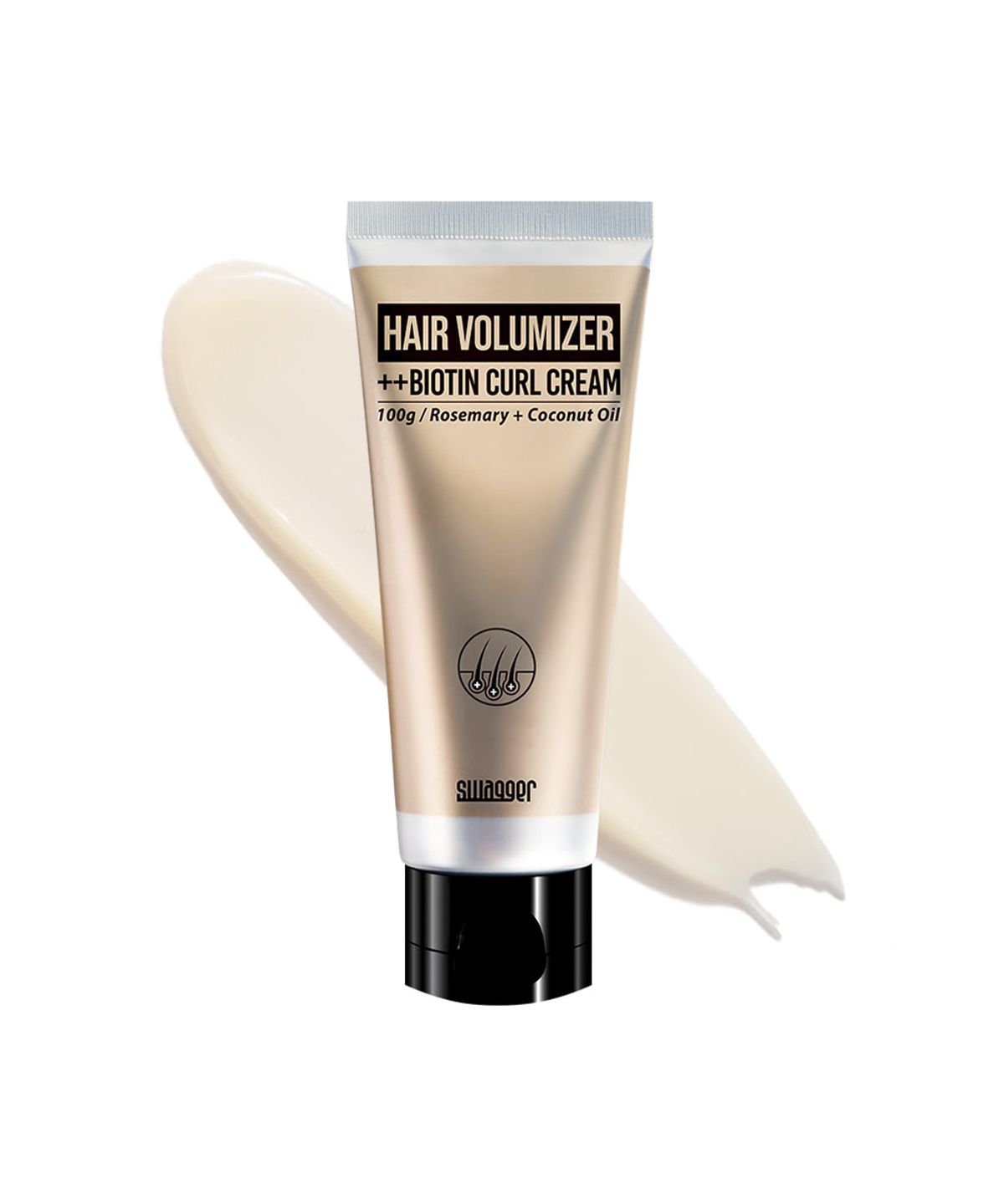 Hair Volumizer Biotin Curl Cream