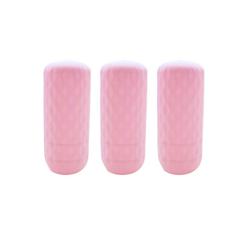 3Pcs Elastic Silicone Bottle Cover Silicone Leakproof Protective Cover  Camping Supplies