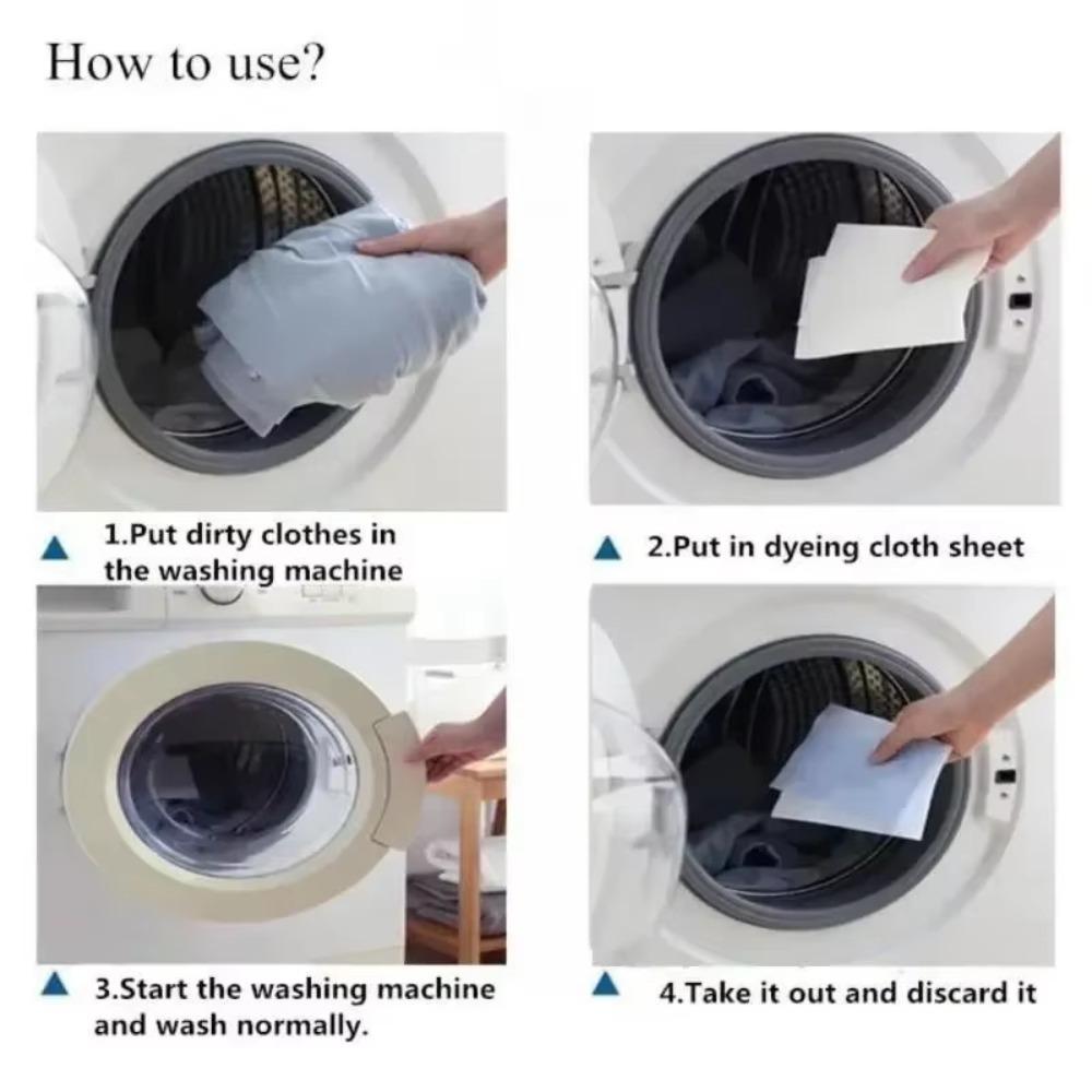 Anti-Staining Laundry Tablet Laundry Color Absorbing Color Catcher Sheets Dye Colour Absorption Paper Laundry Anti-Cross-Dyeing