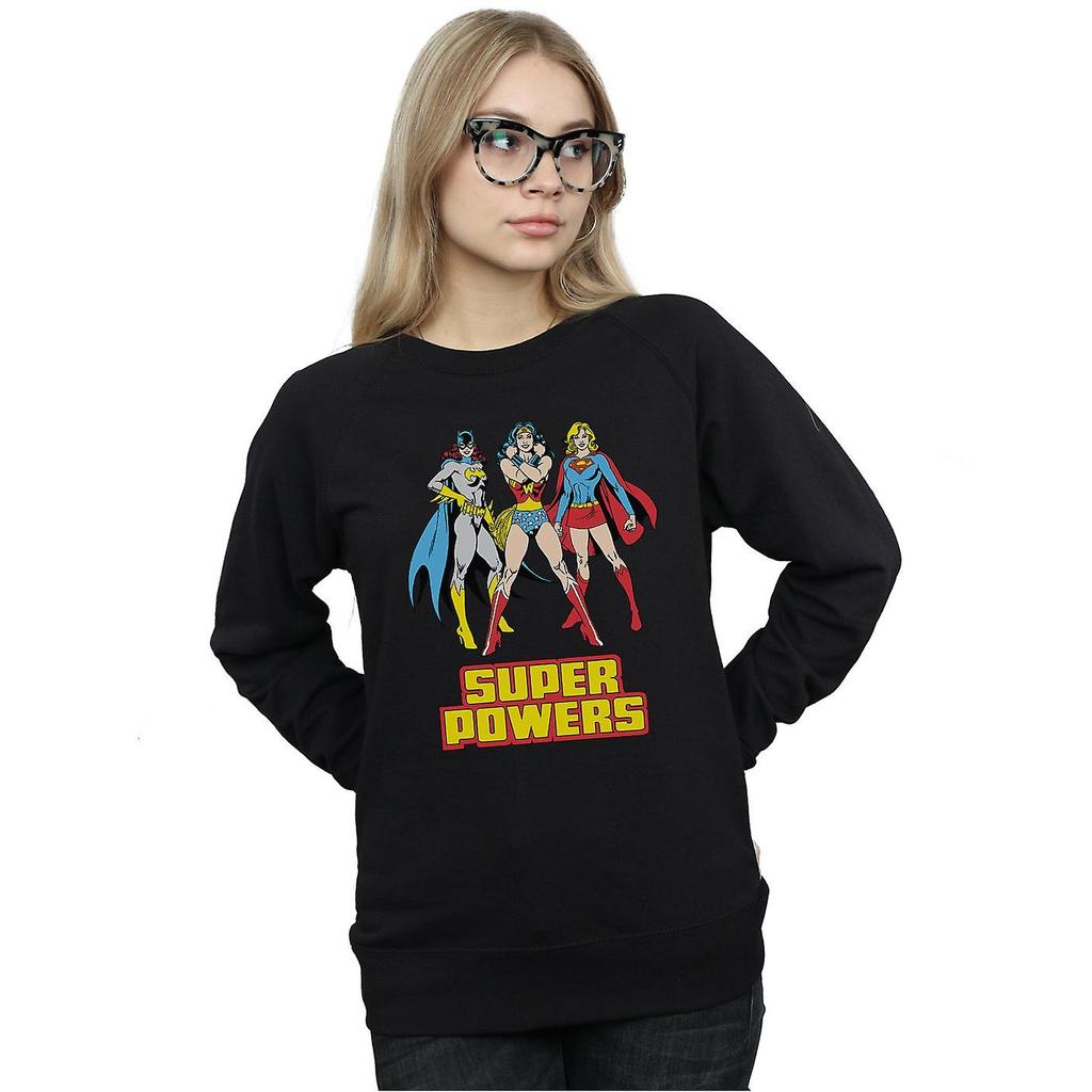 DC Comics Womens/Ladies Super Power Group Wonder Woman Sweatshirt