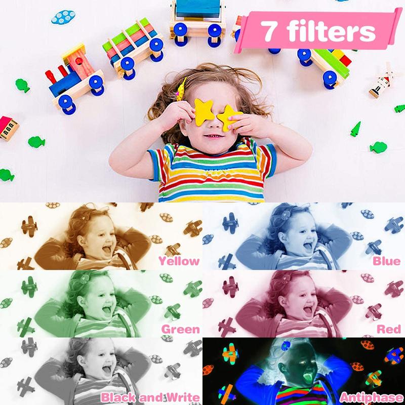 Kids Selfie Camera Camcorder 2.0 Inch IPS Screen with 32GB Card HD Digital Video Camera for Kids Birthday Gift