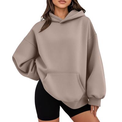 Hoodies für Damen Übergroße Sweatshirts Herbstmode Outfits Lässige Pullover Tops Workout Winterkleidung