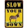 Metal Wall Art Sign Vintage Home Decor 20x30cm Hanging Plaque