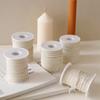 50m&61m Cotton Candle Wick 21-45 Thread Low Smoke ECO-friendly Wicks DIY Making Tool Whole Roll Roller Degrease Candles Wick